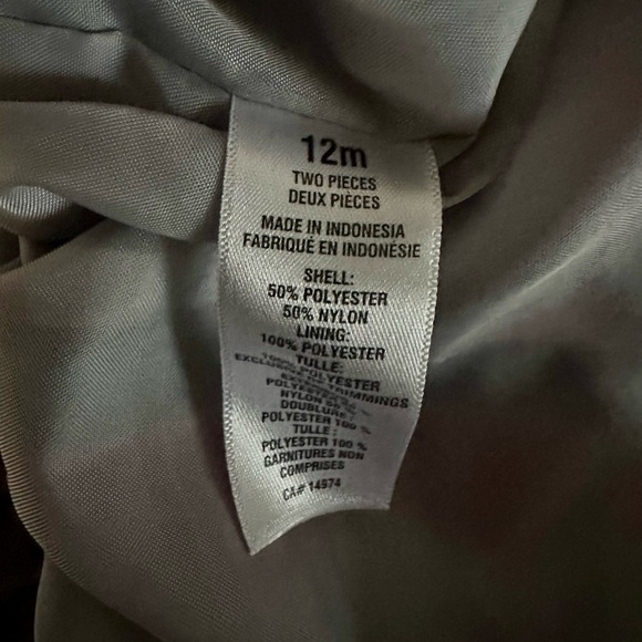 Pink And Gary Plaid Dress and Pants - Picture 6 of 7